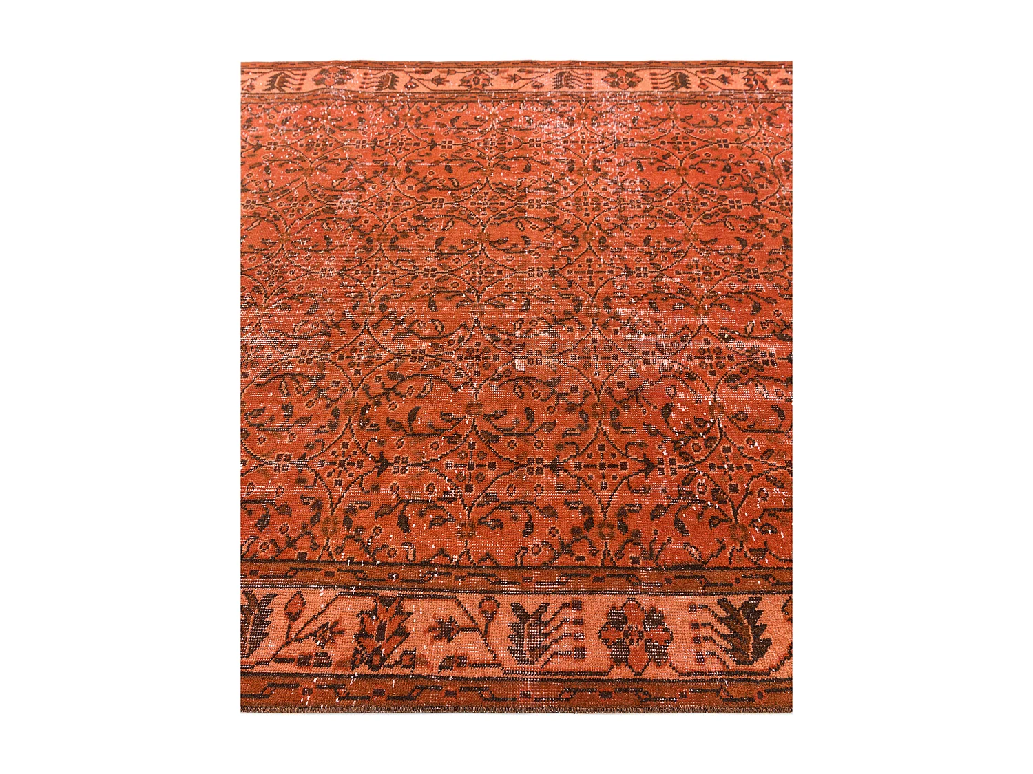 Tapis de laine 170x297 orange Ultra Vintage