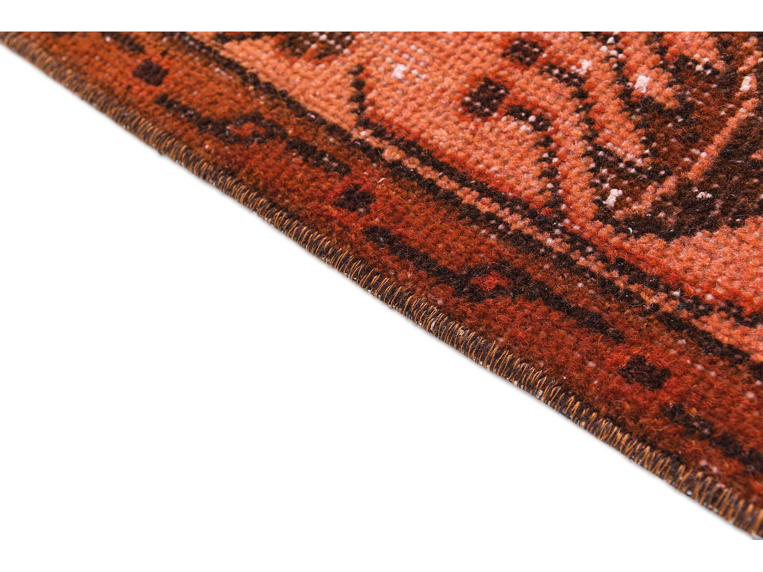 Tapis de laine 170x297 orange Ultra Vintage