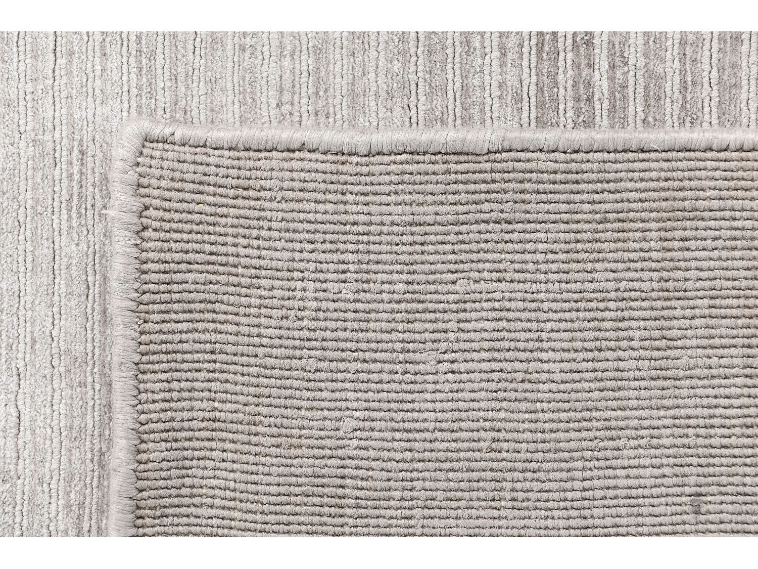 Tapis de couloir en laine 81x391 gris Darya