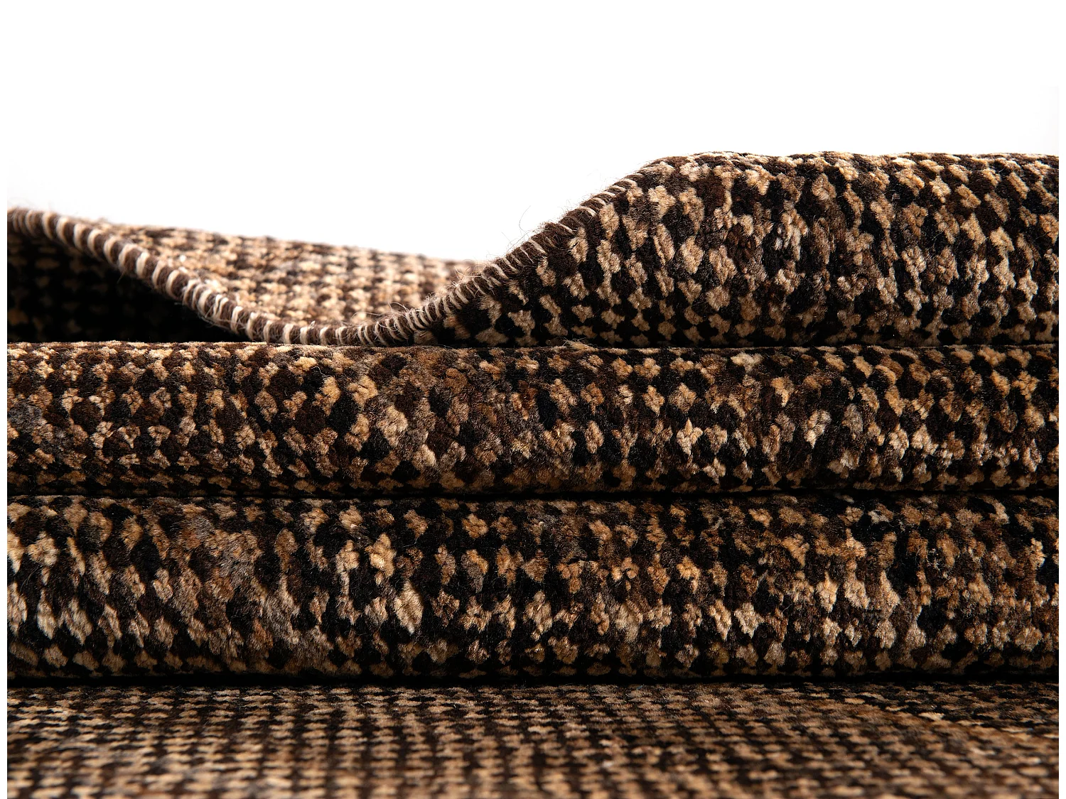 Wollteppich 198x255 Schwarz Juma