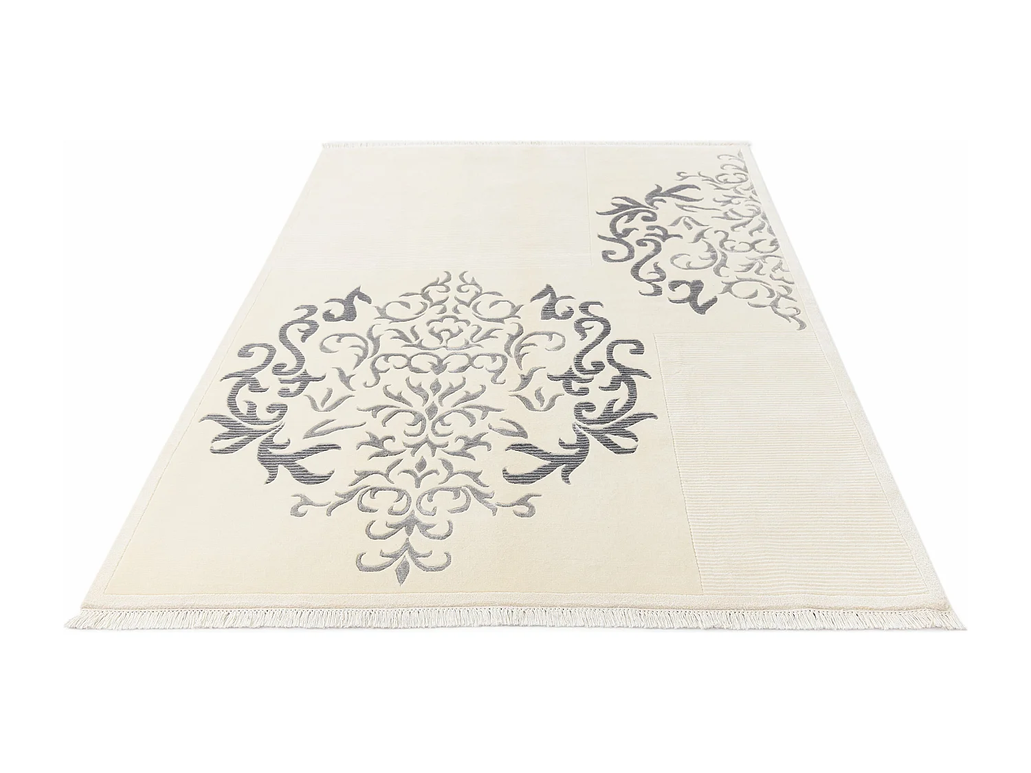 Tapis de laine 168x239 beige Darya