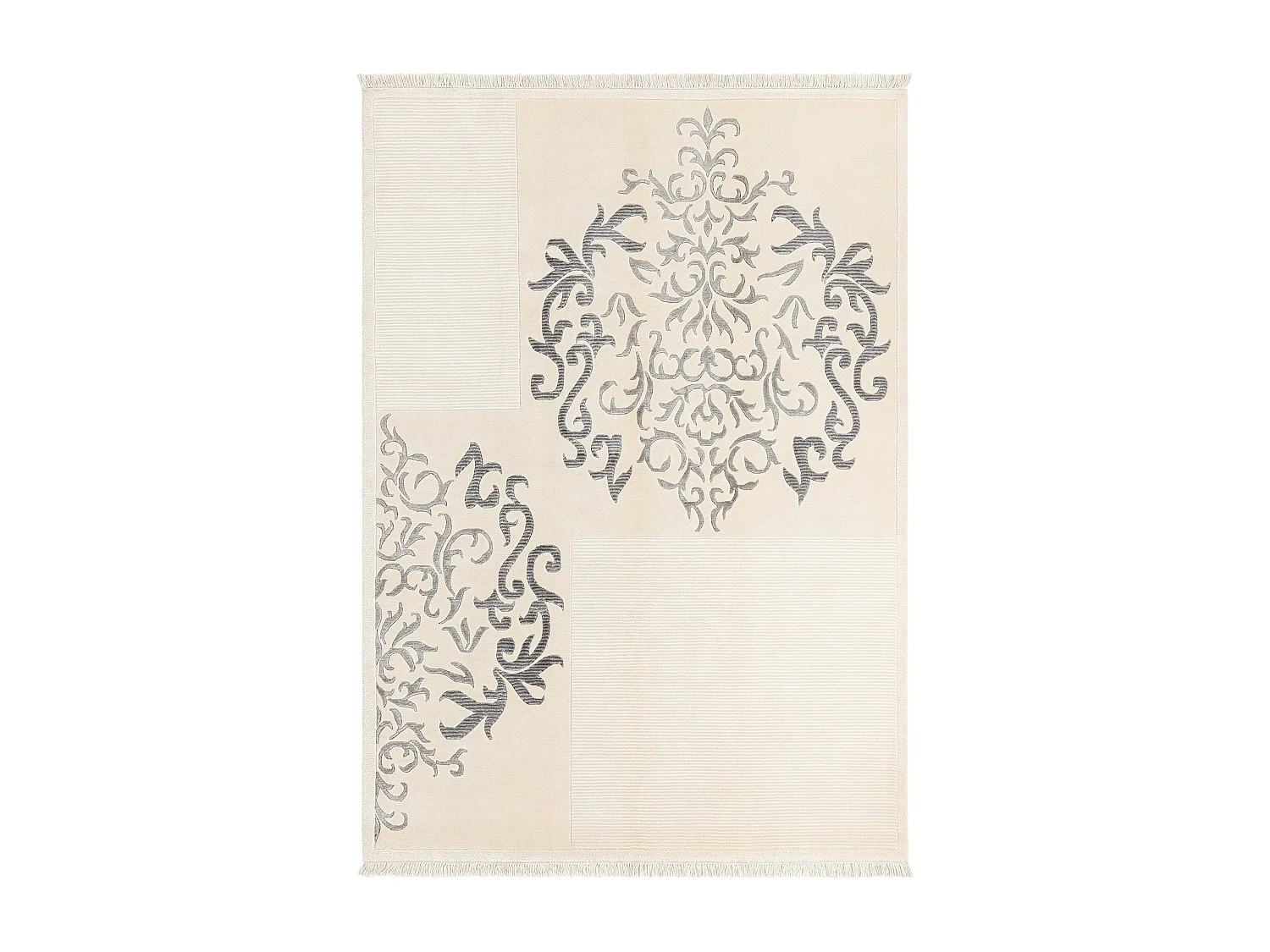 Tapis de laine 168x239 beige Darya
