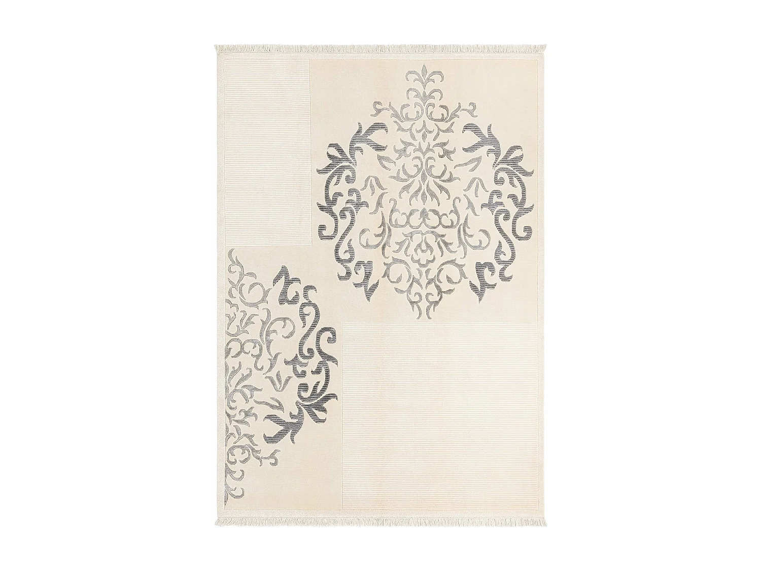 Tapis de laine 168x239 beige Darya