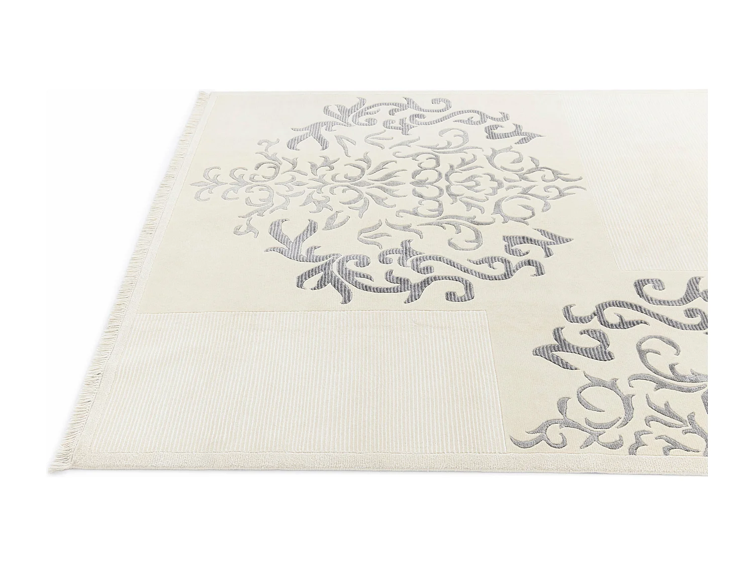 Tapis de laine 168x239 beige Darya