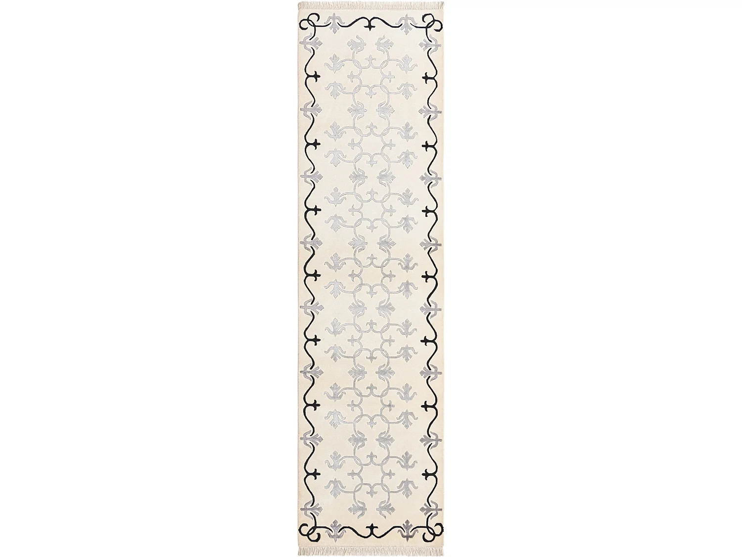 Tappeto per corridoio in lana 79x302 beige Darya