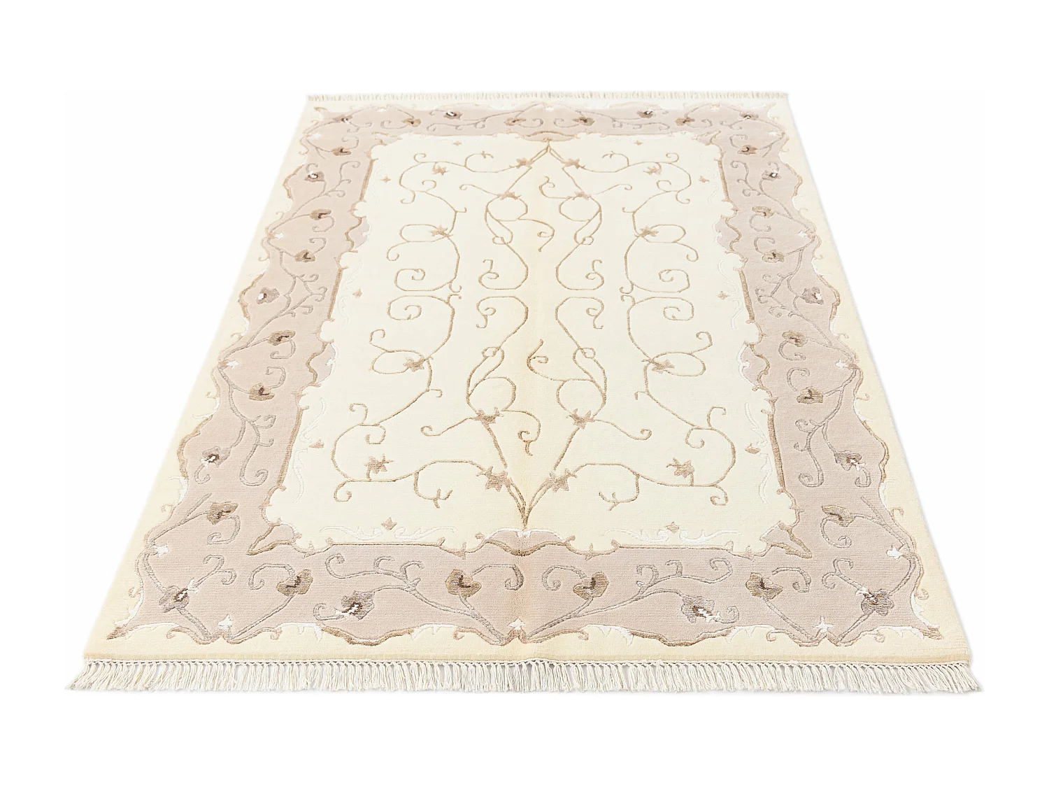 Tappeto in lana 124x183 beige Darya