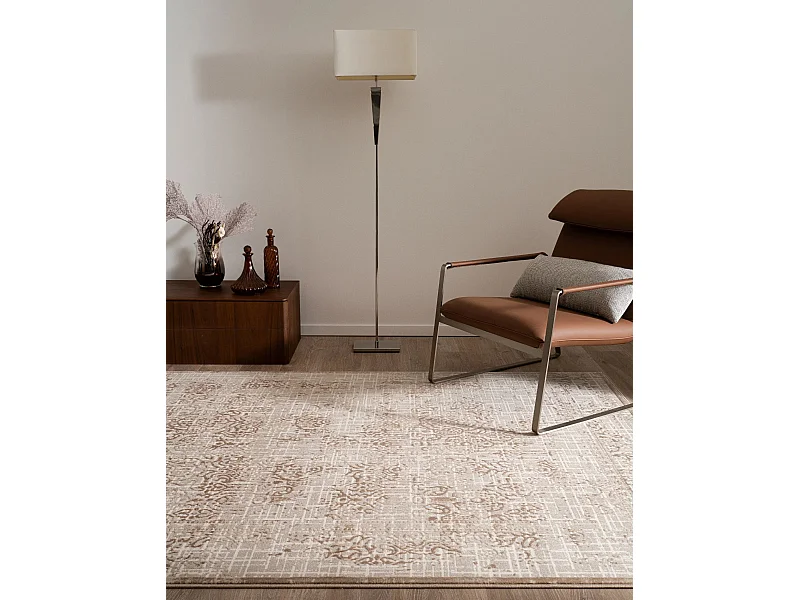 Tapis 160x245 beige Bern Shimmer