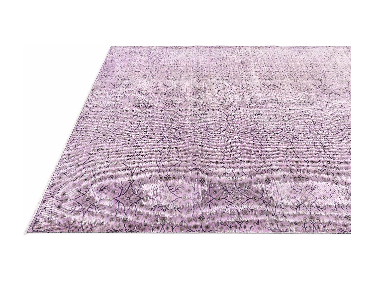 Tapis de laine 180x300 rose Ultra Vintage