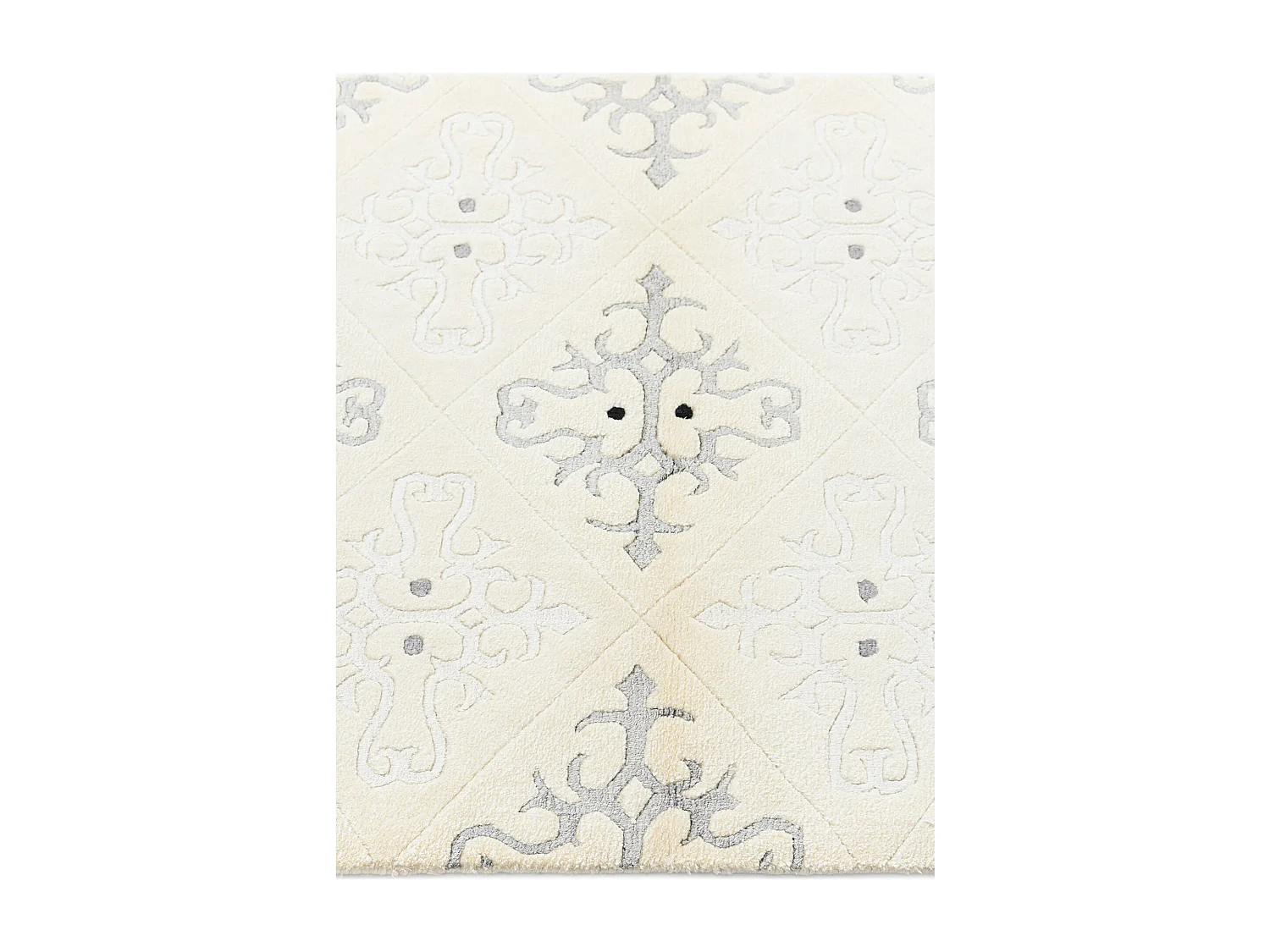 Läufer-Wollteppich 79x287 Beige Darya