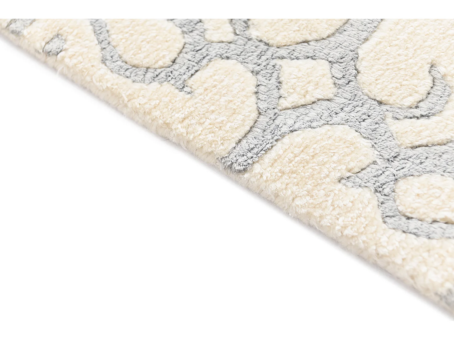 Läufer-Wollteppich 79x287 Beige Darya