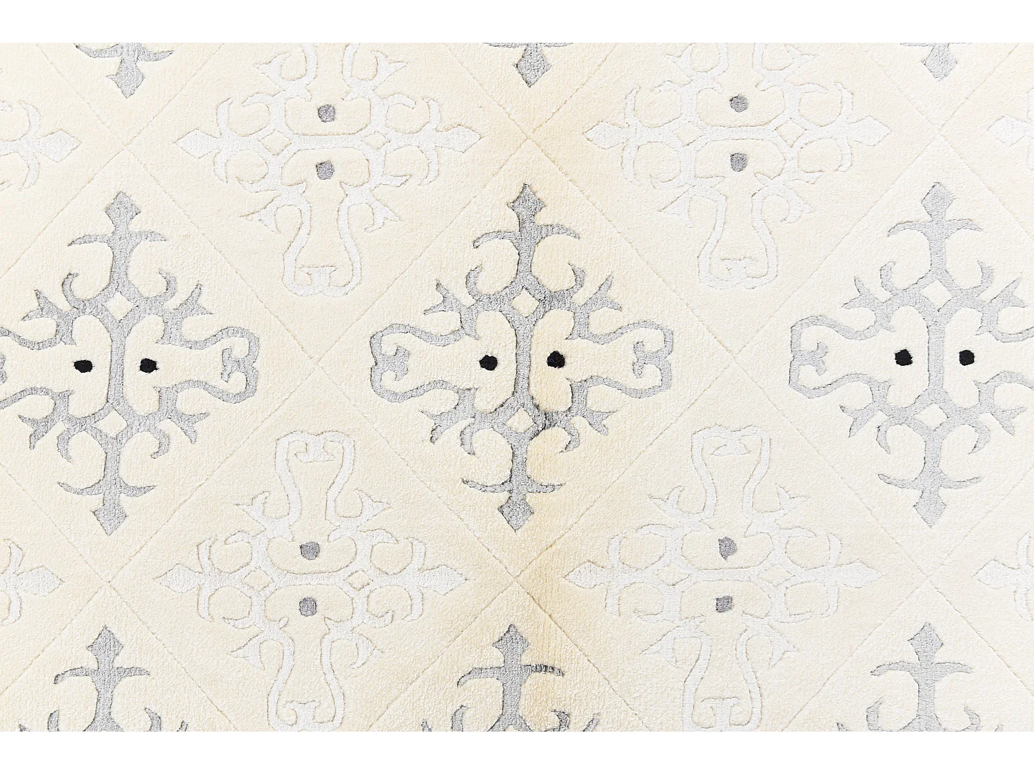 Tapis de couloir en laine 79x287 beige Darya