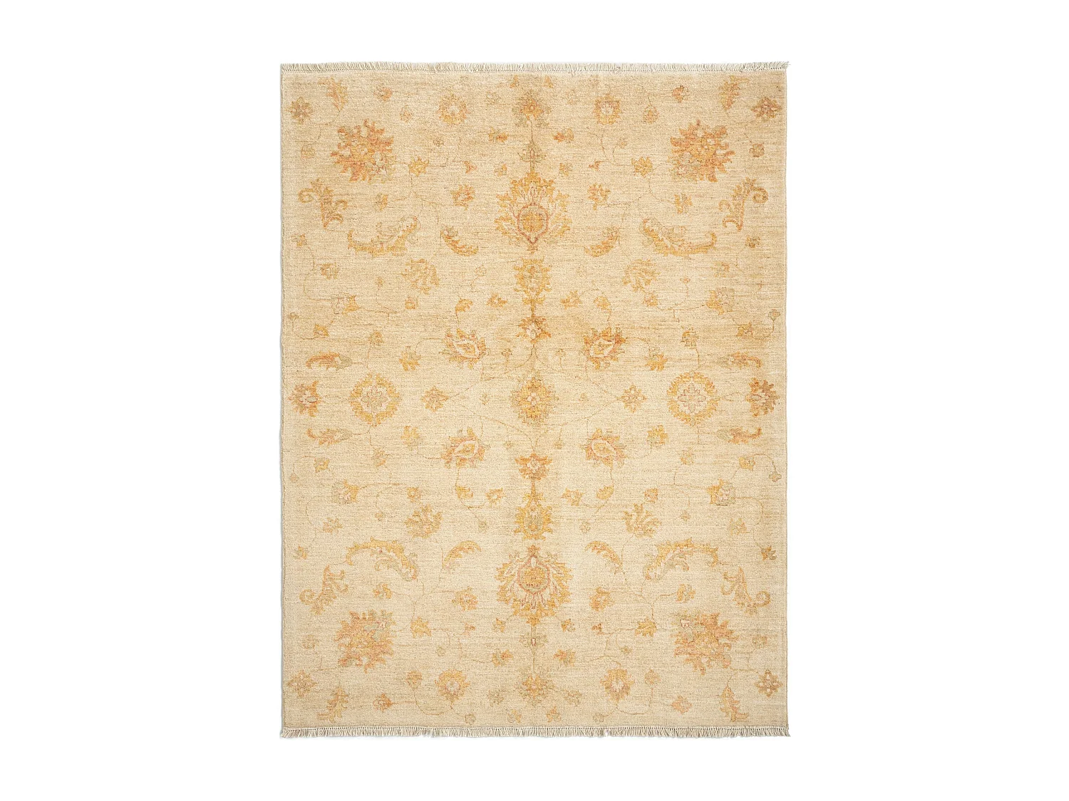 Tapis de laine 151x198 beige Kaizar