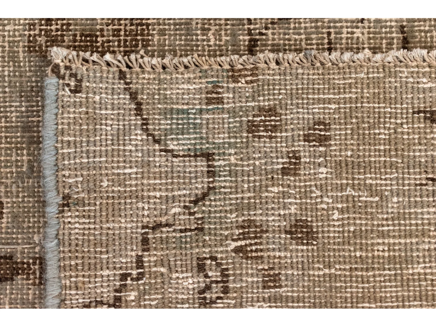 Tappeto in lana 125x141 beige Vintage Royal