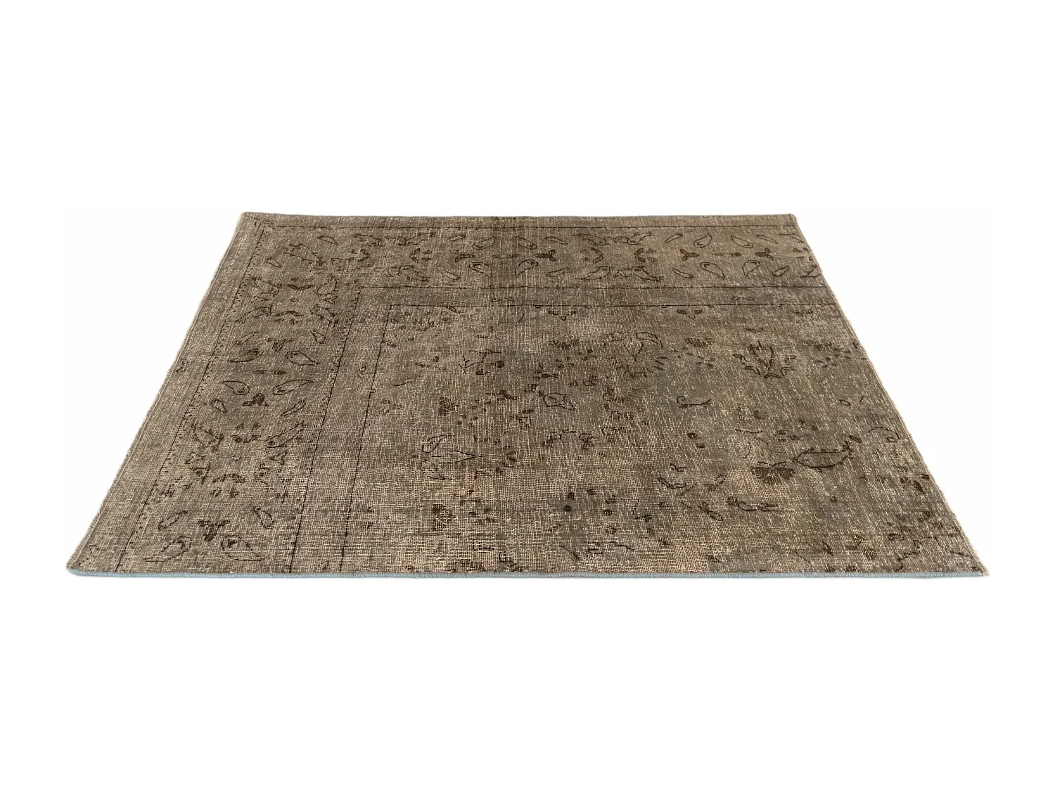 Tapis de laine 125x141 beige Vintage Royal