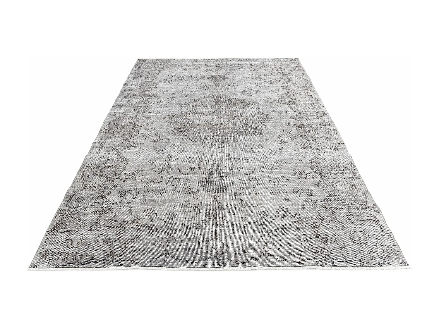 Tapis de laine 180x290 gris Ultra Vintage