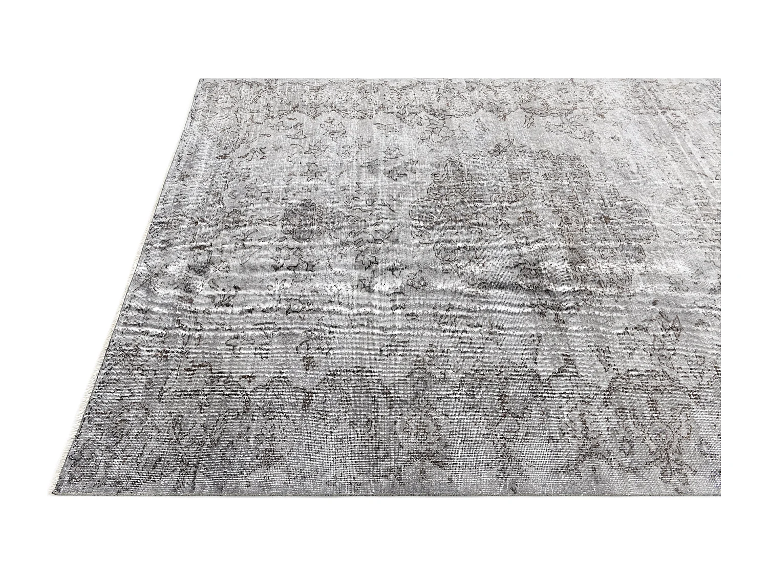 Tapis de laine 180x290 gris Ultra Vintage