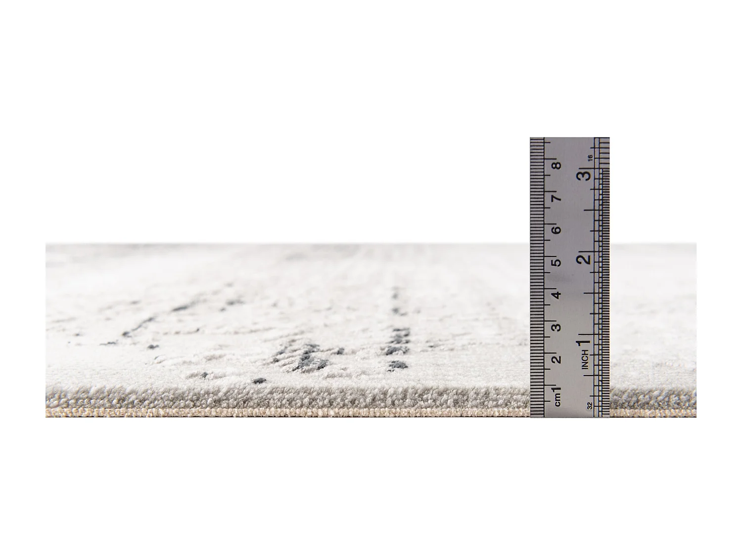 Tapijt 160x160 Grijs Zwart Davos Charme