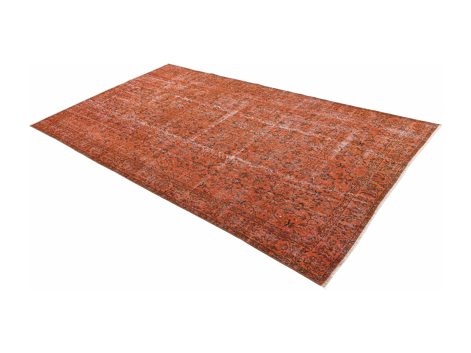 Tapis de laine 152x269 orange Ultra Vintage
