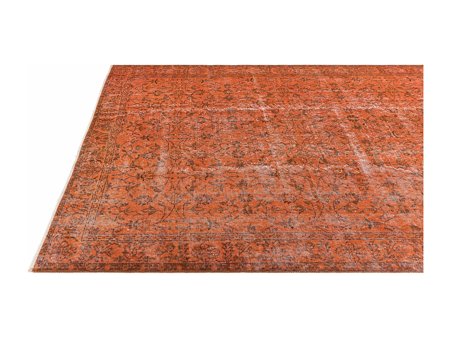 Tapis de laine 152x269 orange Ultra Vintage