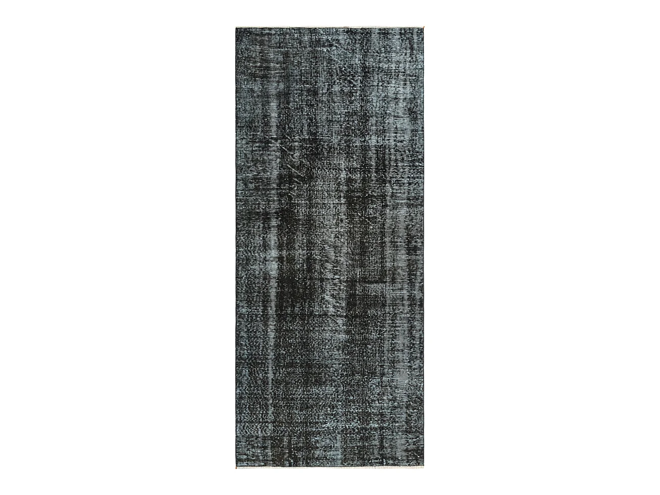 Tapis de laine 114x267 noir Ultra Vintage