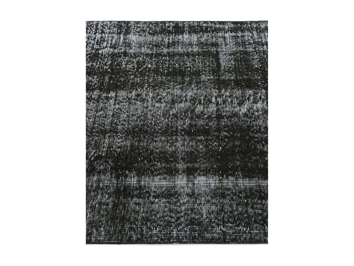 Tapis de laine 114x267 noir Ultra Vintage