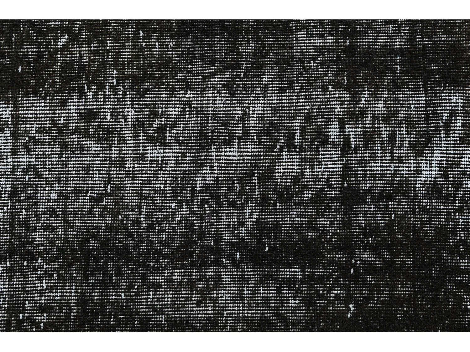 Tapis de laine 114x267 noir Ultra Vintage