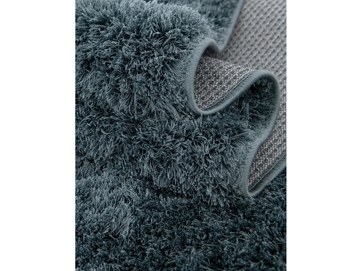 Tapis shaggy 62x185 Bleu Luzern