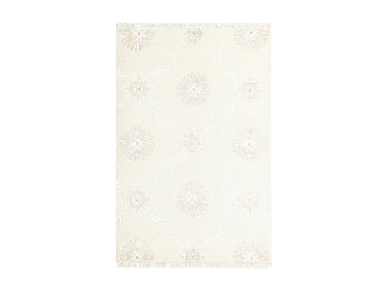 Wollteppich 119x183 Beige Darya