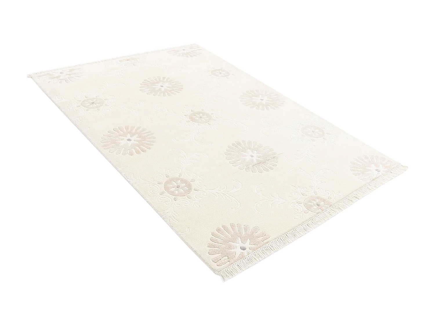 Tappeto in lana 119x183 beige Darya