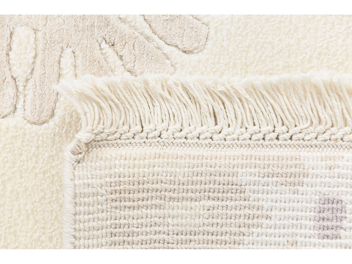 Tappeto in lana 119x183 beige Darya