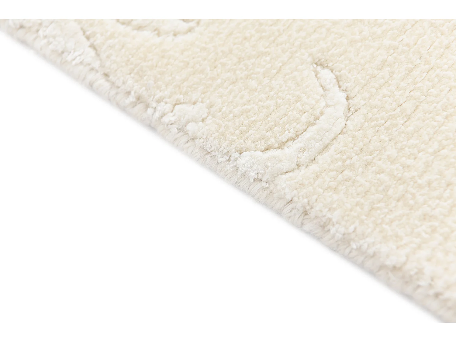 Tapis de laine 119x183 beige Darya