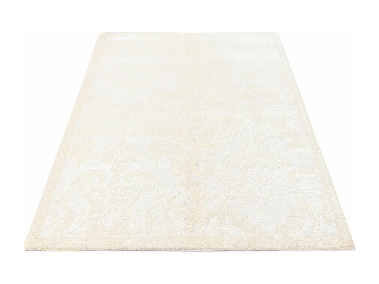Tapis de laine 122x185 beige Darya