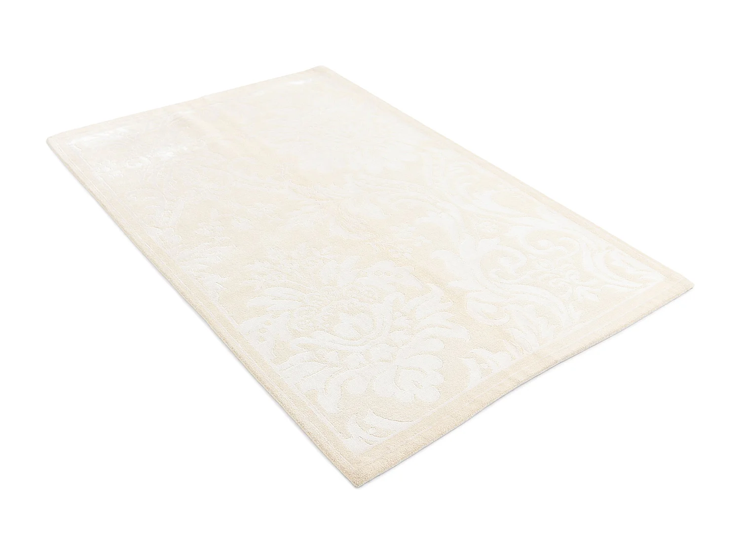 Tapis de laine 122x185 beige Darya