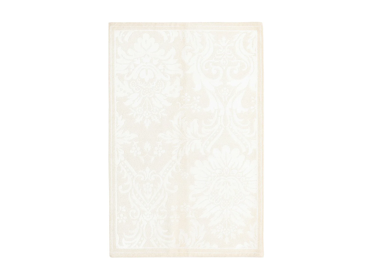 Tapis de laine 122x185 beige Darya