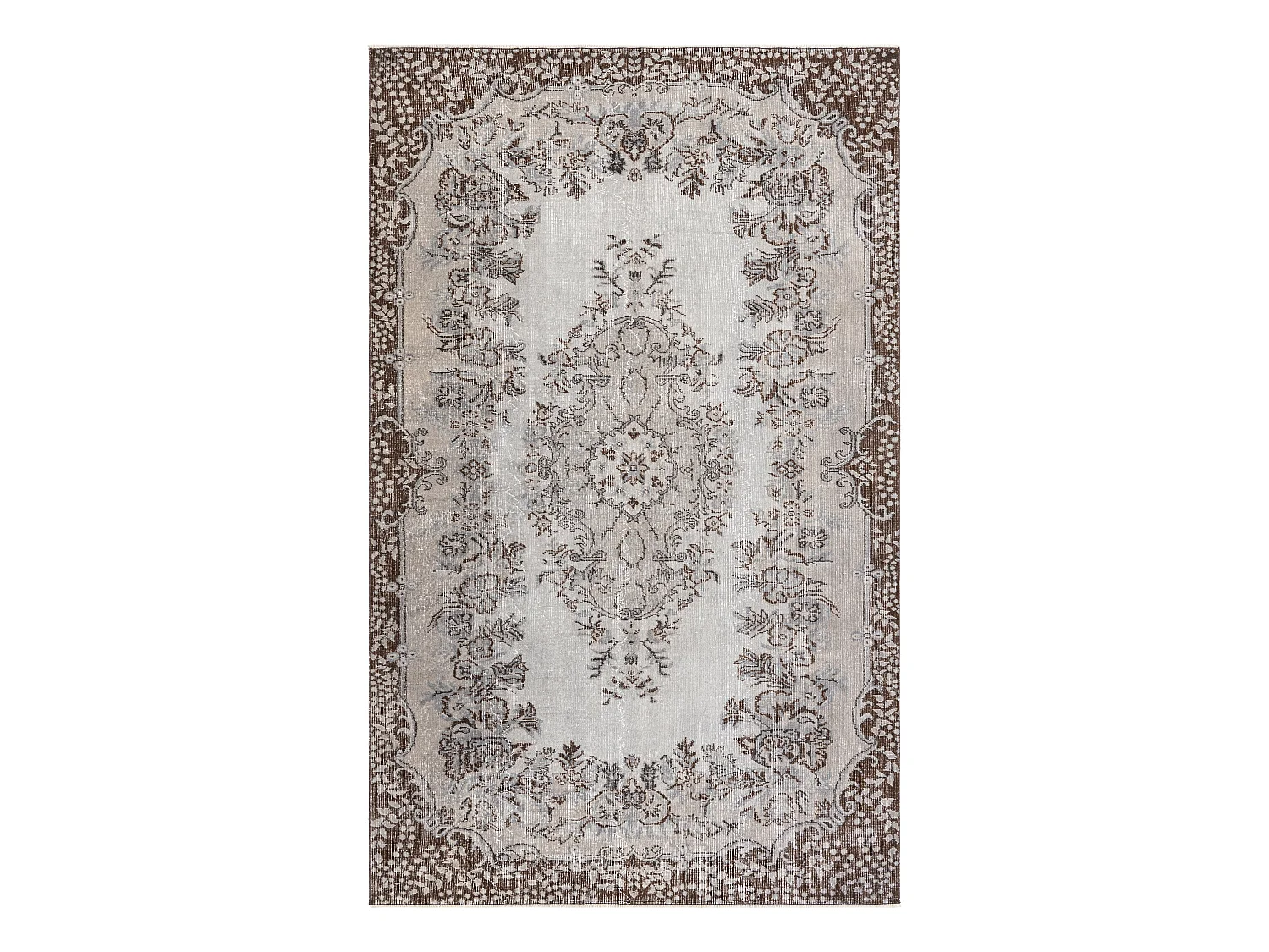 Tappeto in lana 173x279 grigio Ultra Vintage
