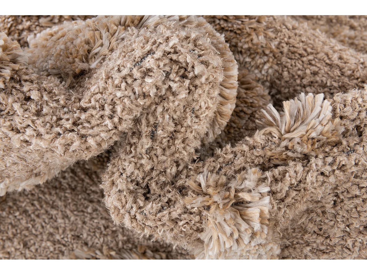 Tapis shaggy 160x245 brun Thun Artem