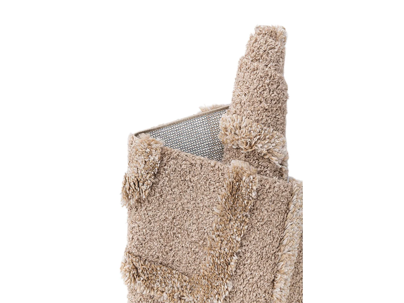 Tapis shaggy 160x245 brun Thun Artem