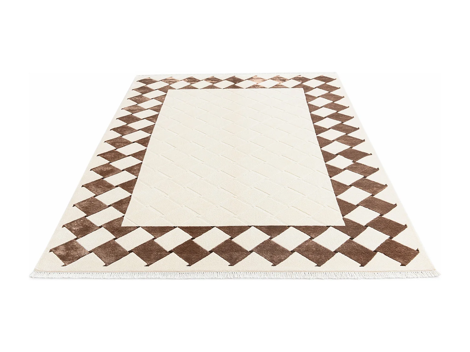 Tappeto in lana 168x239 beige Darya