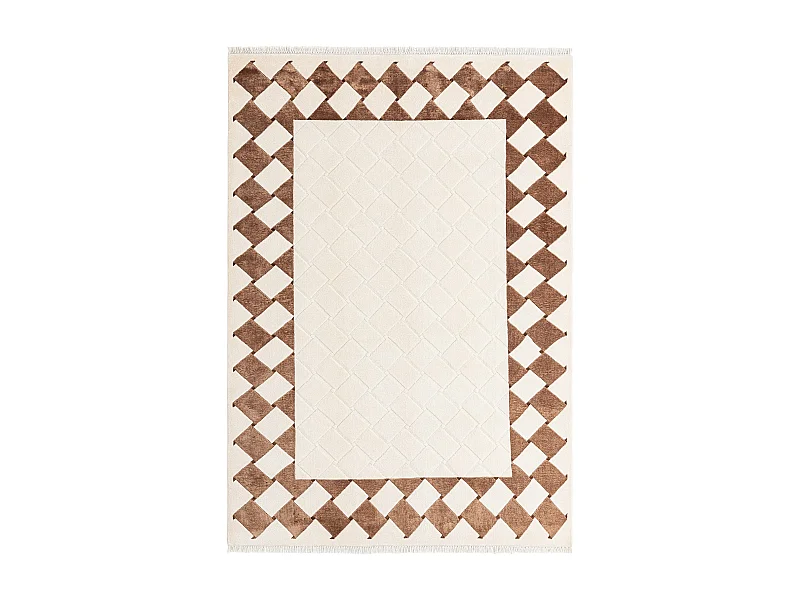 Tappeto in lana 168x239 beige Darya