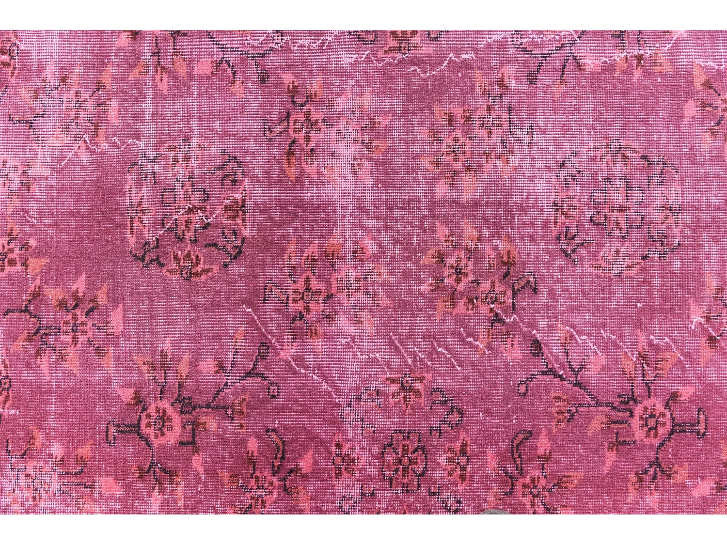 Wollteppich 155x267 Rosa Ultra Vintage