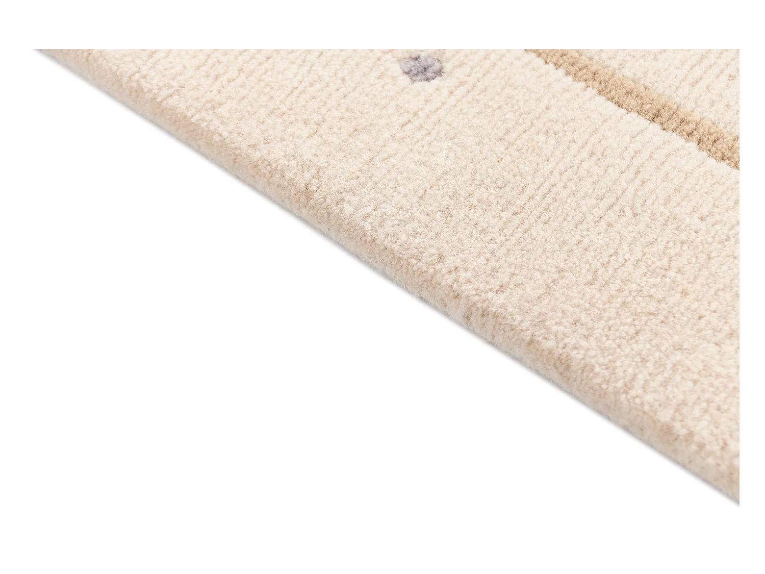 Tappeto per corridoio in lana 84x302 beige Darya