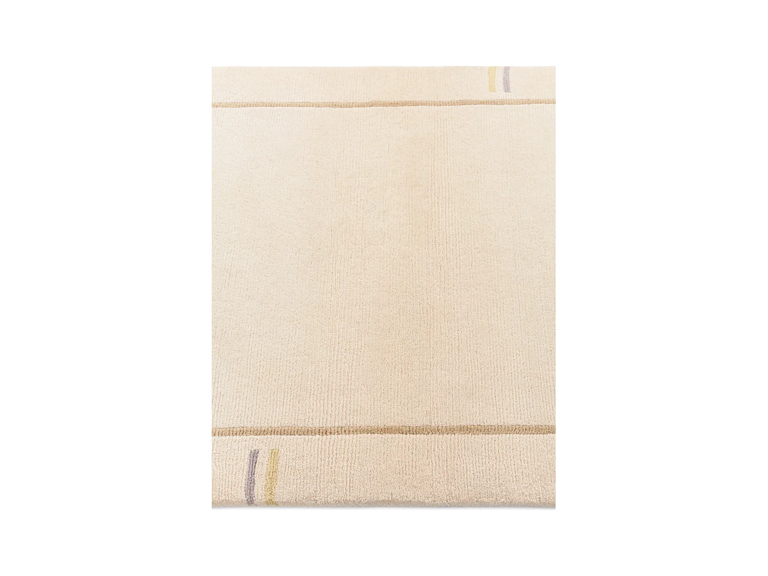 Tappeto per corridoio in lana 84x302 beige Darya