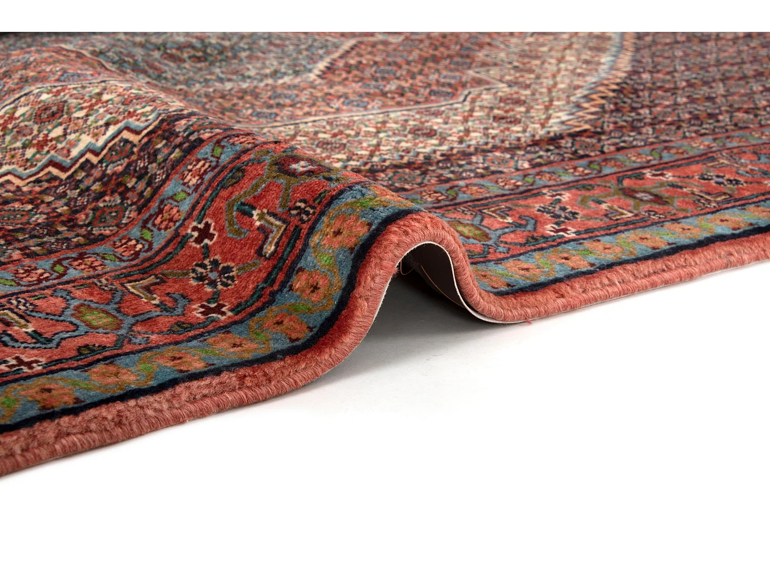 Tapis de laine 128x162 multicolore Birdjend