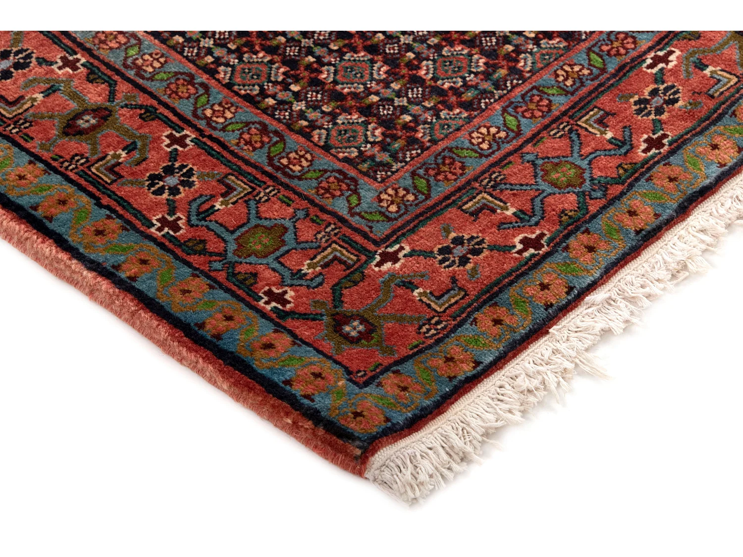 Tapis de laine 128x162 multicolore Birdjend