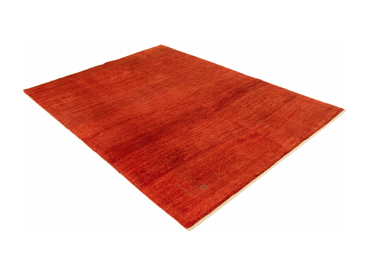 Tapis de laine 149x198 rouge Gabbeh Shouli