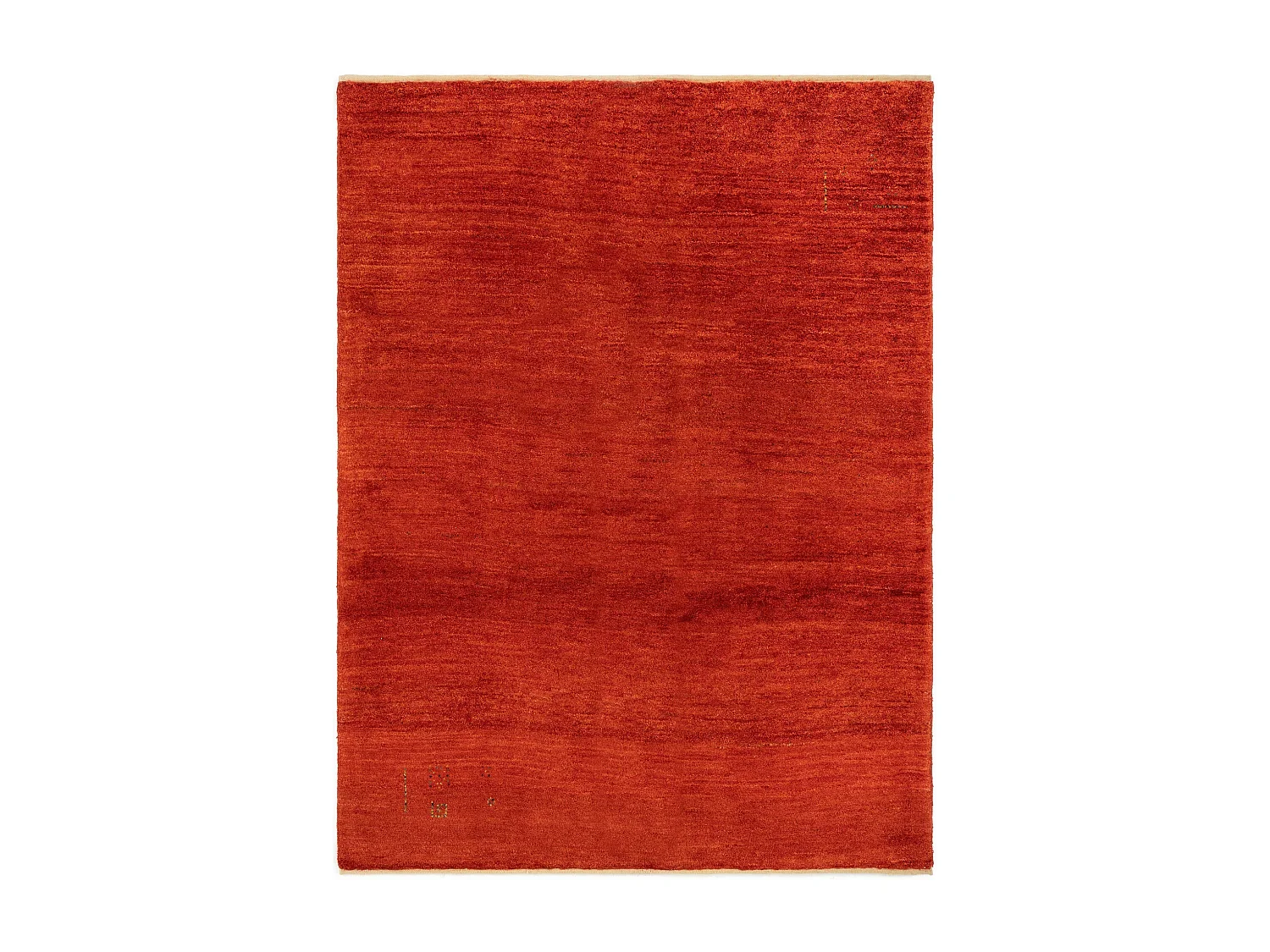 Tapis de laine 149x198 rouge Gabbeh Shouli