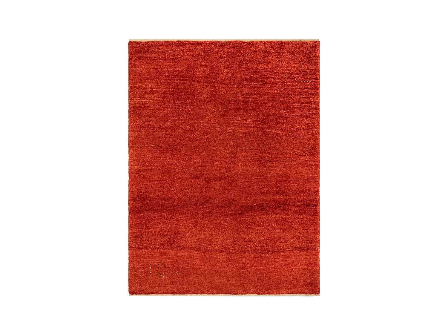 Tapis de laine 149x198 rouge Gabbeh Shouli