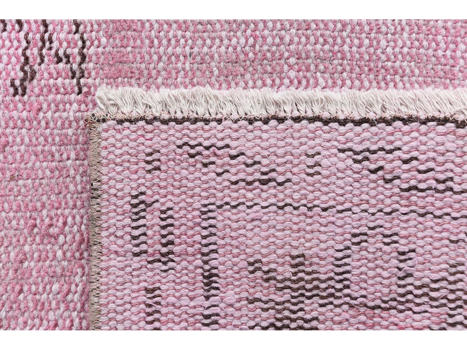 Tapis de laine 188x305 Violet Ultra Vintage