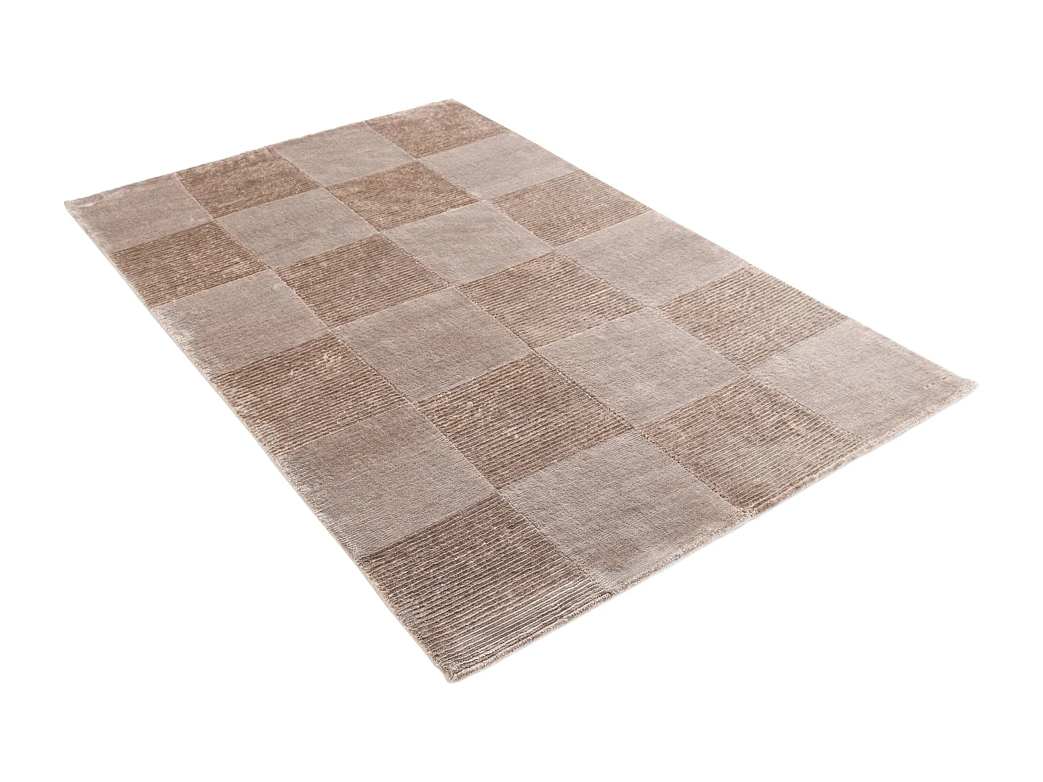 Tapis de laine 119x185 brun Darya