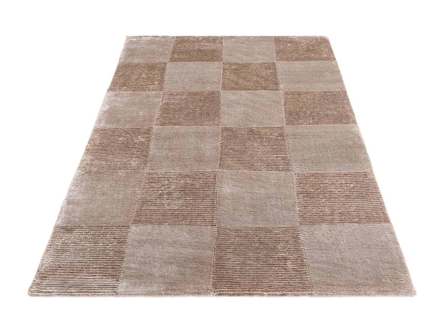 Tapis de laine 119x185 brun Darya